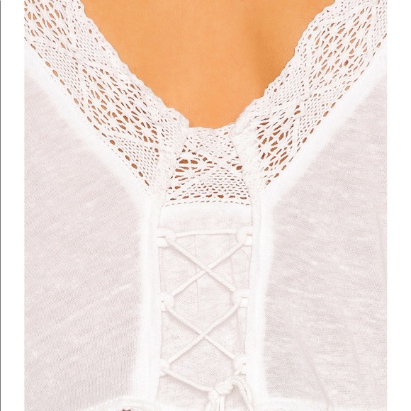 NEW FREE PEOPLE x REVOLVE Eyelet Crochet Blouse - Picture 5 of 5